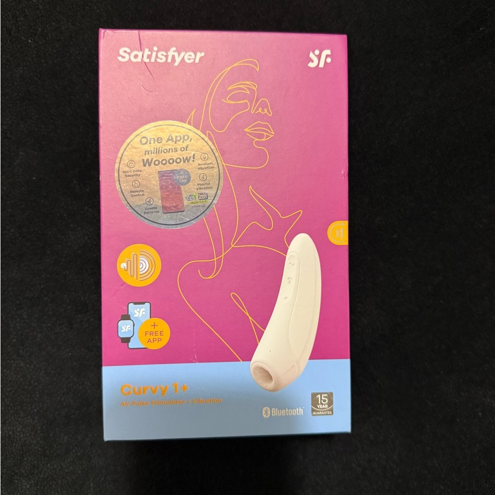 Satisfyer Curvy 1+ Air Pulse Stimulator